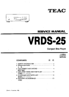 Teac VR-DS25-Service-Manual 